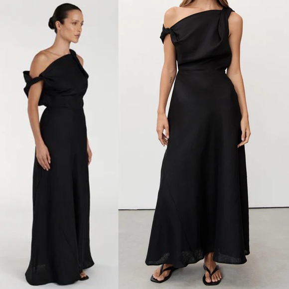 midi black halter neck dress Black Halter Cut-Out Dress — Adjustable Back Tie